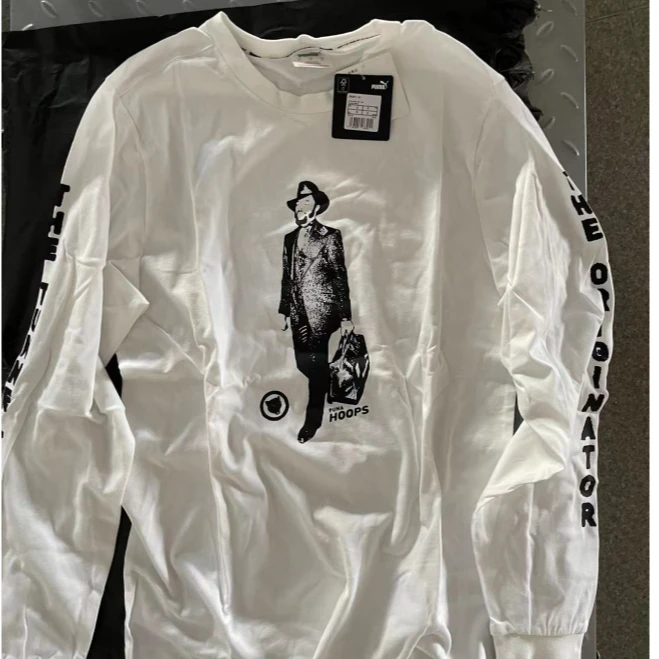 PUMA/彪马男款春秋休闲时尚百搭印花圆领长袖卫衣   530512-01