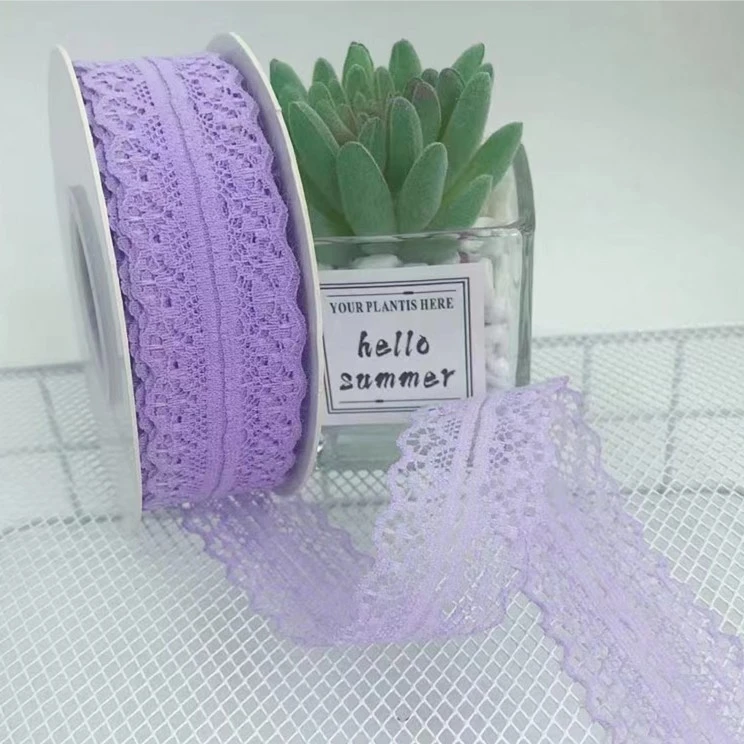 【63号链接】3CM蕾丝边丝带diy装饰织带礼品包装