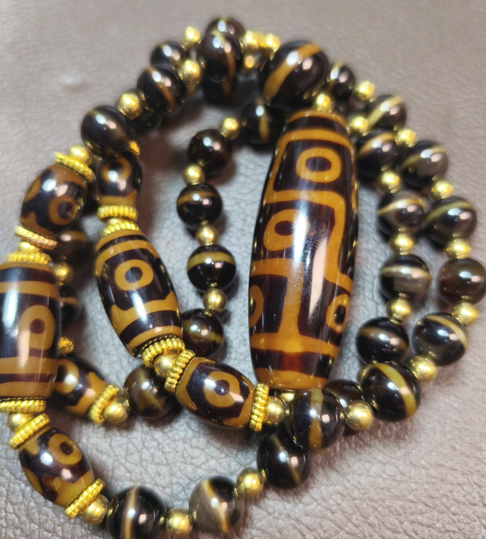 一线药师牙黄高货项链