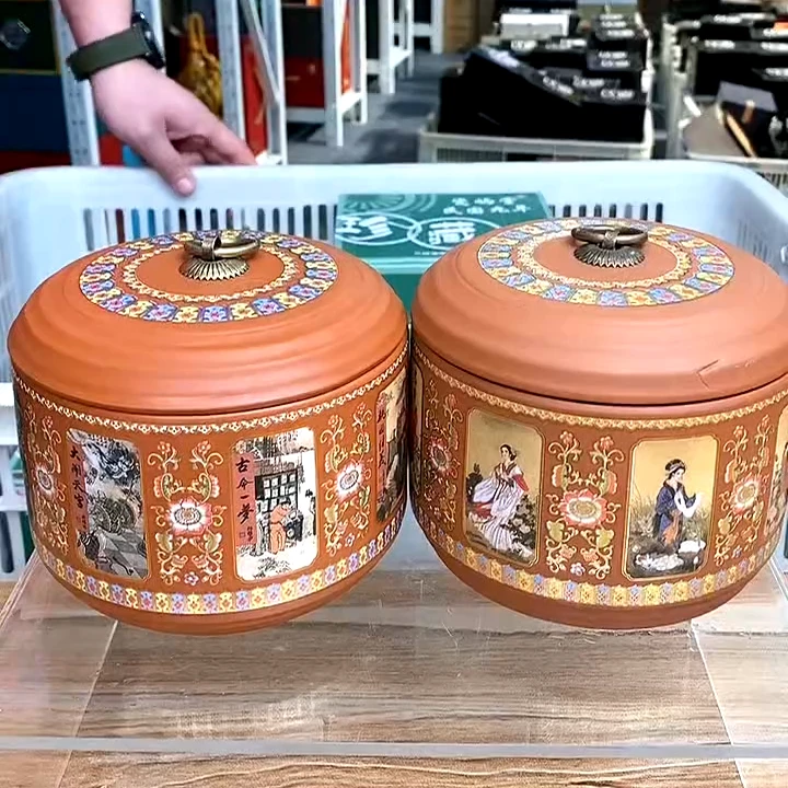 【闪购商品】四大美人茶叶罐+四大名著茶叶罐@@ZH1020