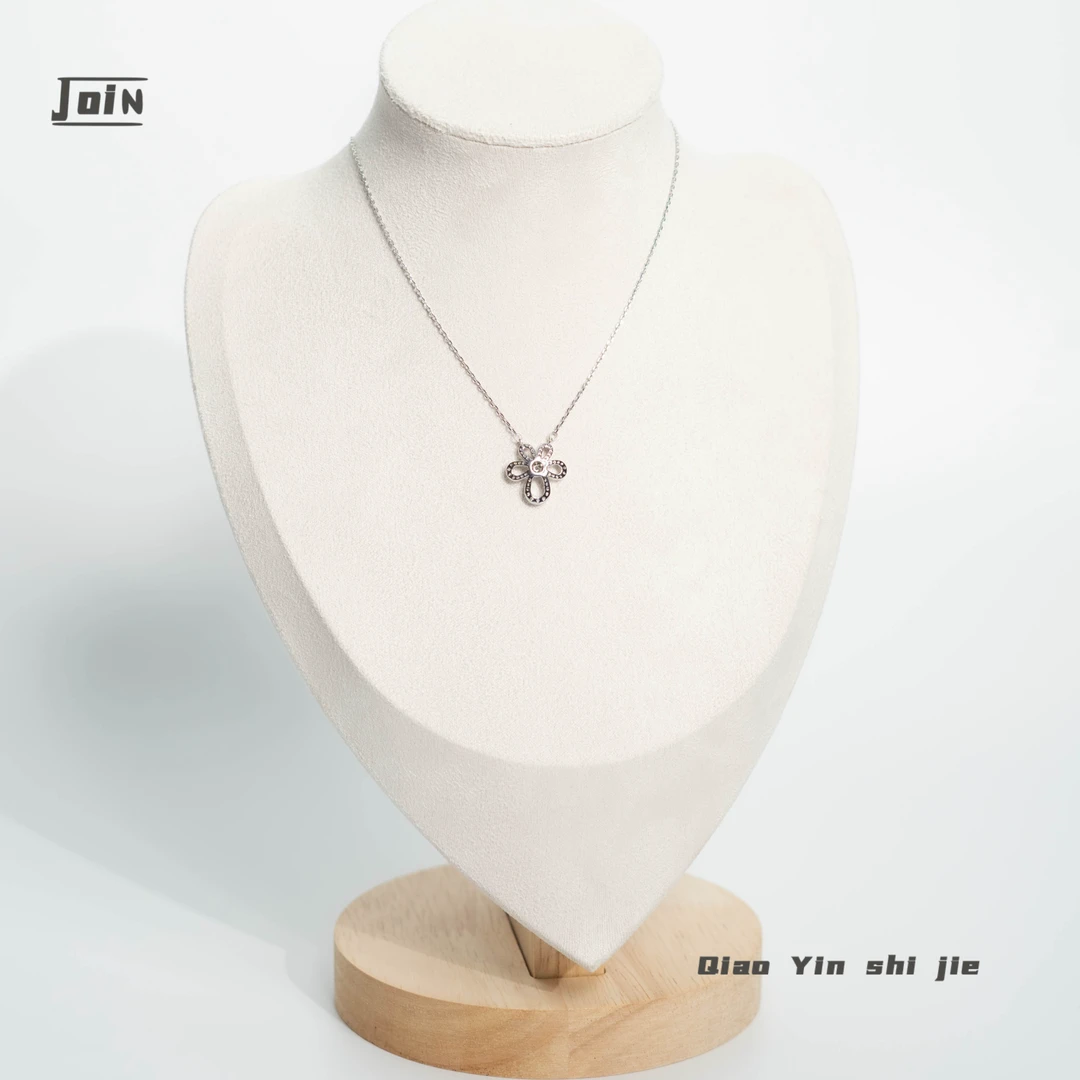 铜合金项链 LB0034【花园派对】轻奢甜美五瓣花项链