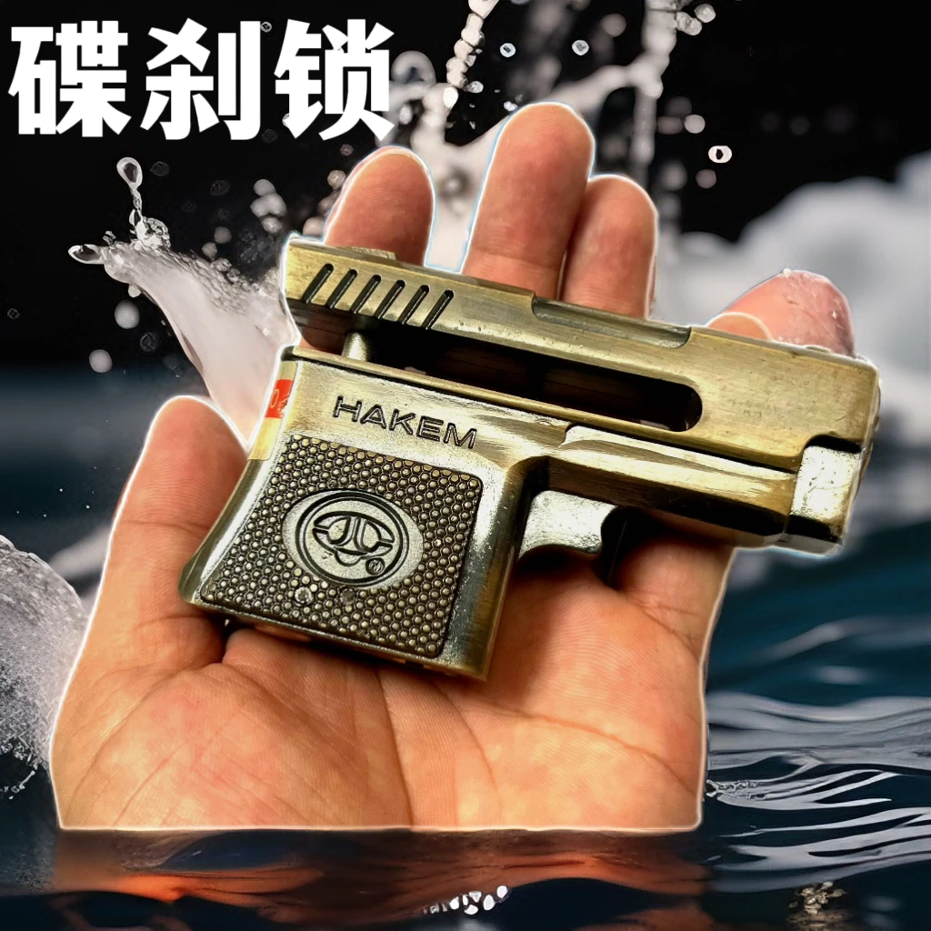 外贸款摩托车电动车碟刹锁防盗锁山地自行车锁单车便携式刹车盘锁