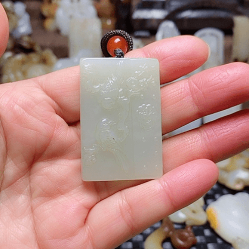 【闪购商品】和田玉挂件未镶嵌用****8
