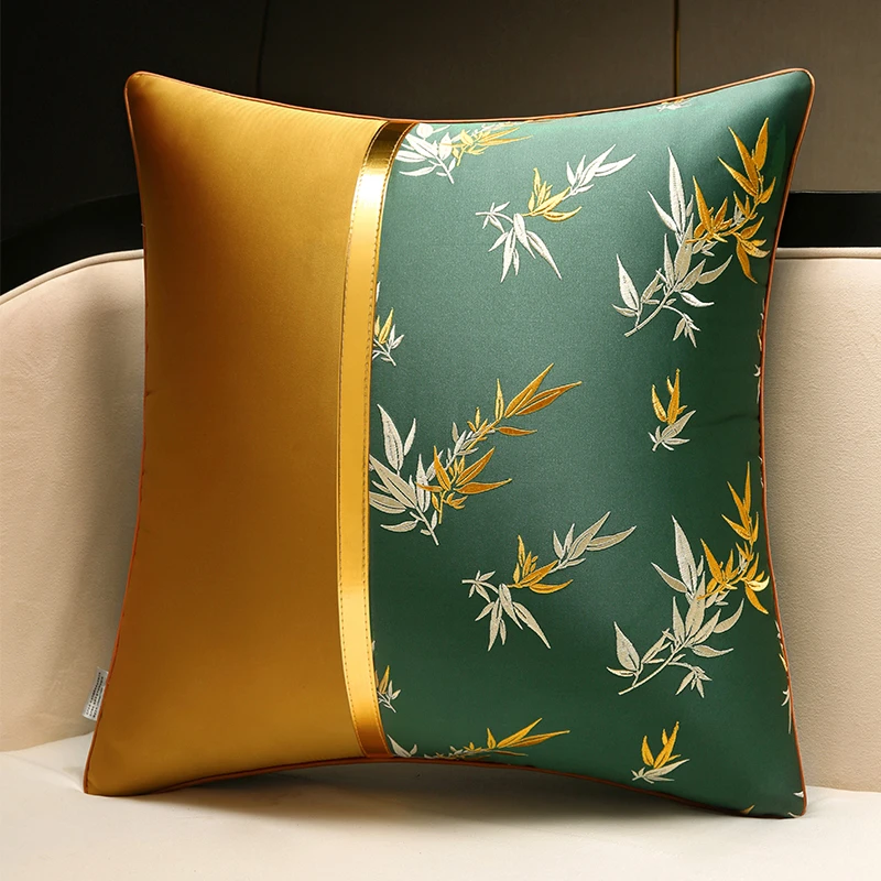 新中式抱枕沙发客厅中国风靠枕高级轻奢感含芯靠垫腰枕床头靠背垫