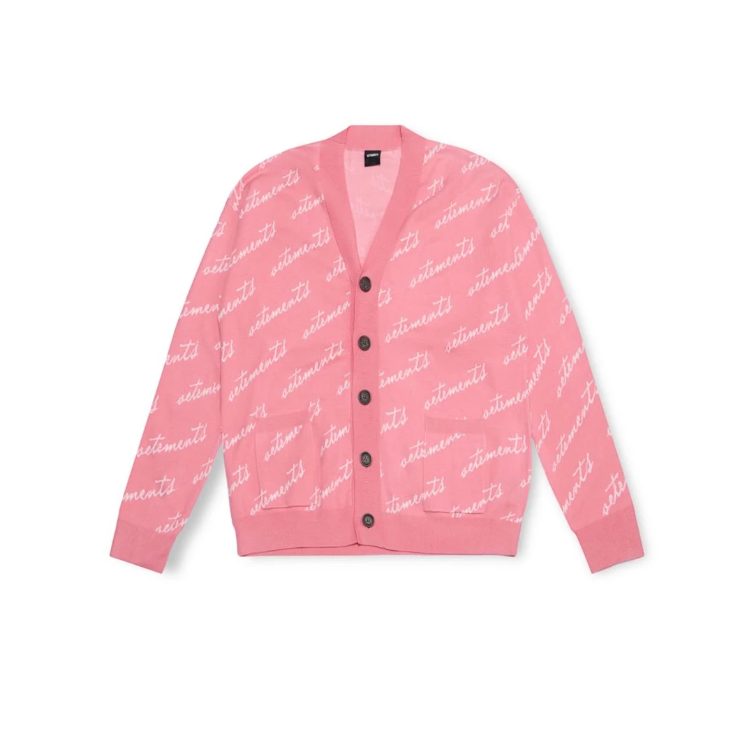 VETEMENTS新款情侣款针织外套潮流时尚百搭34573002