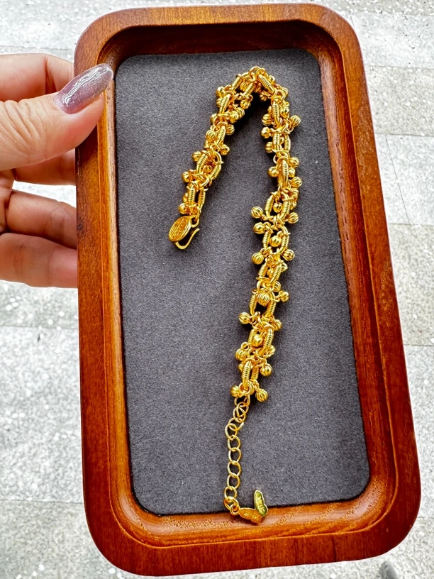 铜合金手链 (大姐家)新中式福字硕果累累国风手链