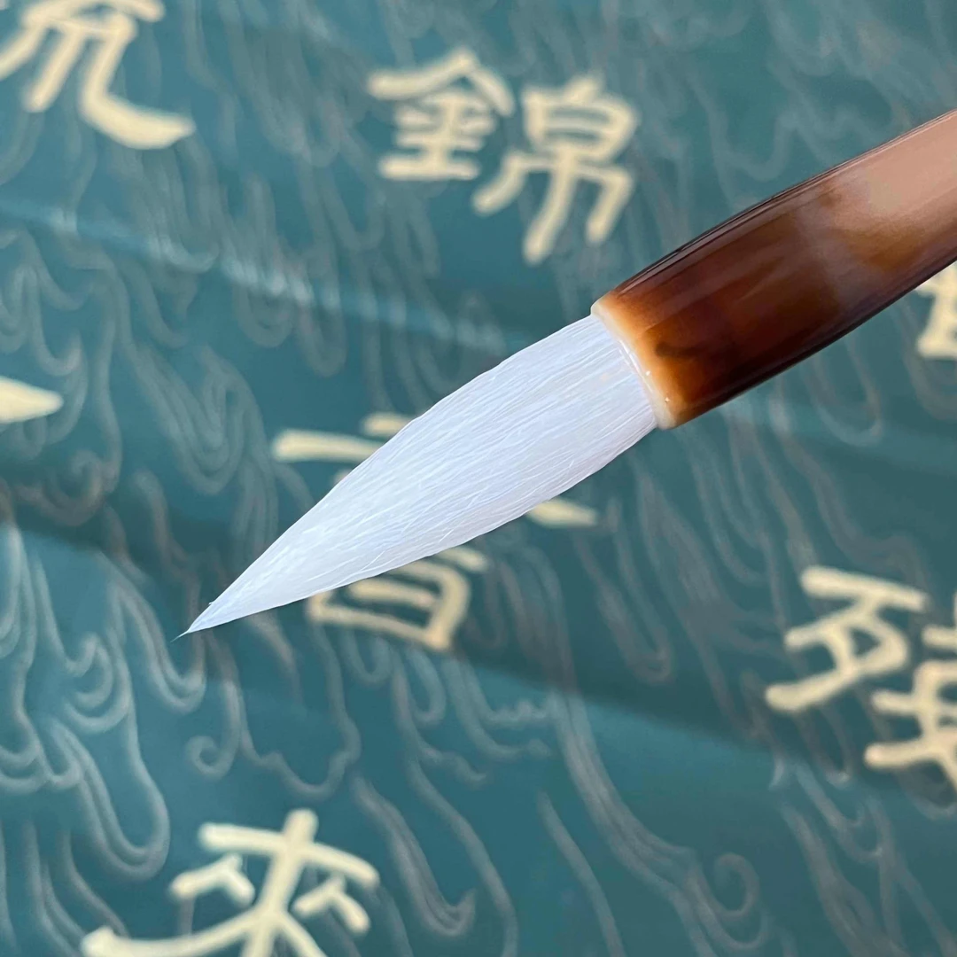 【曹全碑书法定制】隶书毛笔 羊毫加健 聚锋好 蓄墨足 书法毛笔