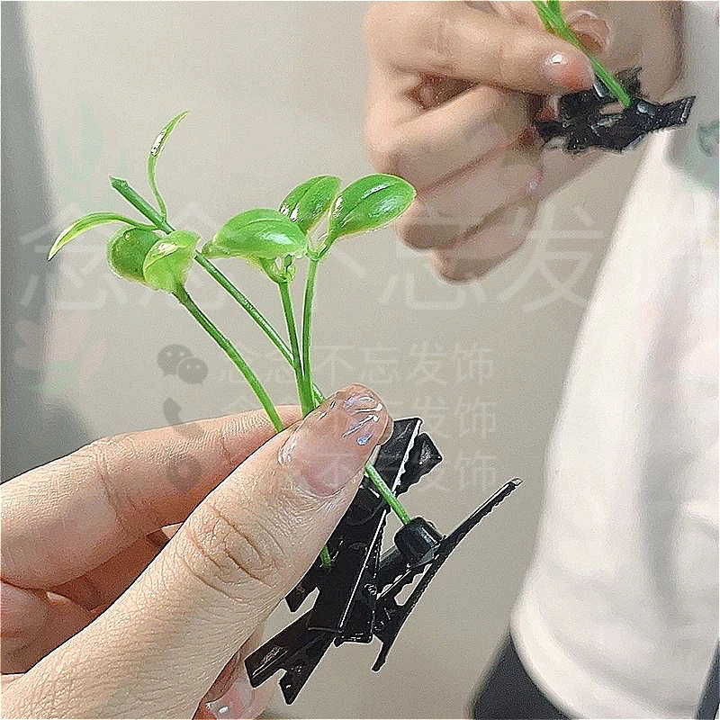 趣味发夹超火可爱超萌碎发夹头顶夹闺蜜搞怪发卡发饰头饰饰品夹子
