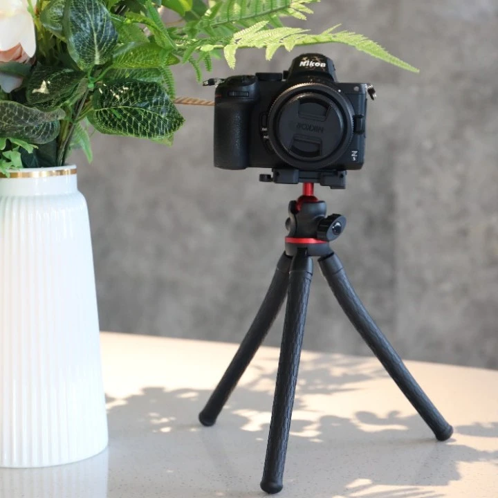 沃尔夫冈ZM009手机桌面三脚架懒人支架微单反相机便携投影仪支架