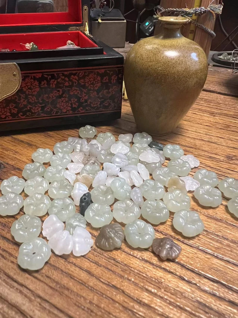 请喝茶分享和田玉DIY配件