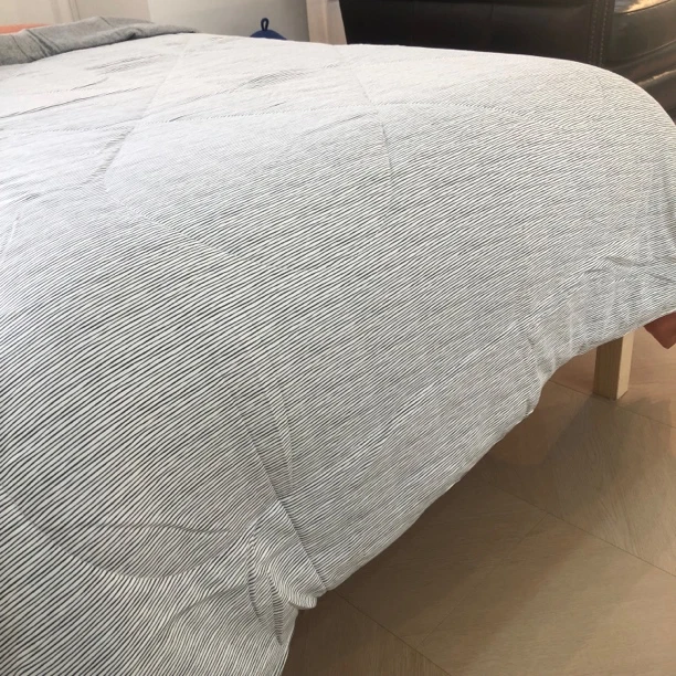 云朵被 柔软亲肤可机洗天竺棉单人夏被 1.5×2  2.5斤左右