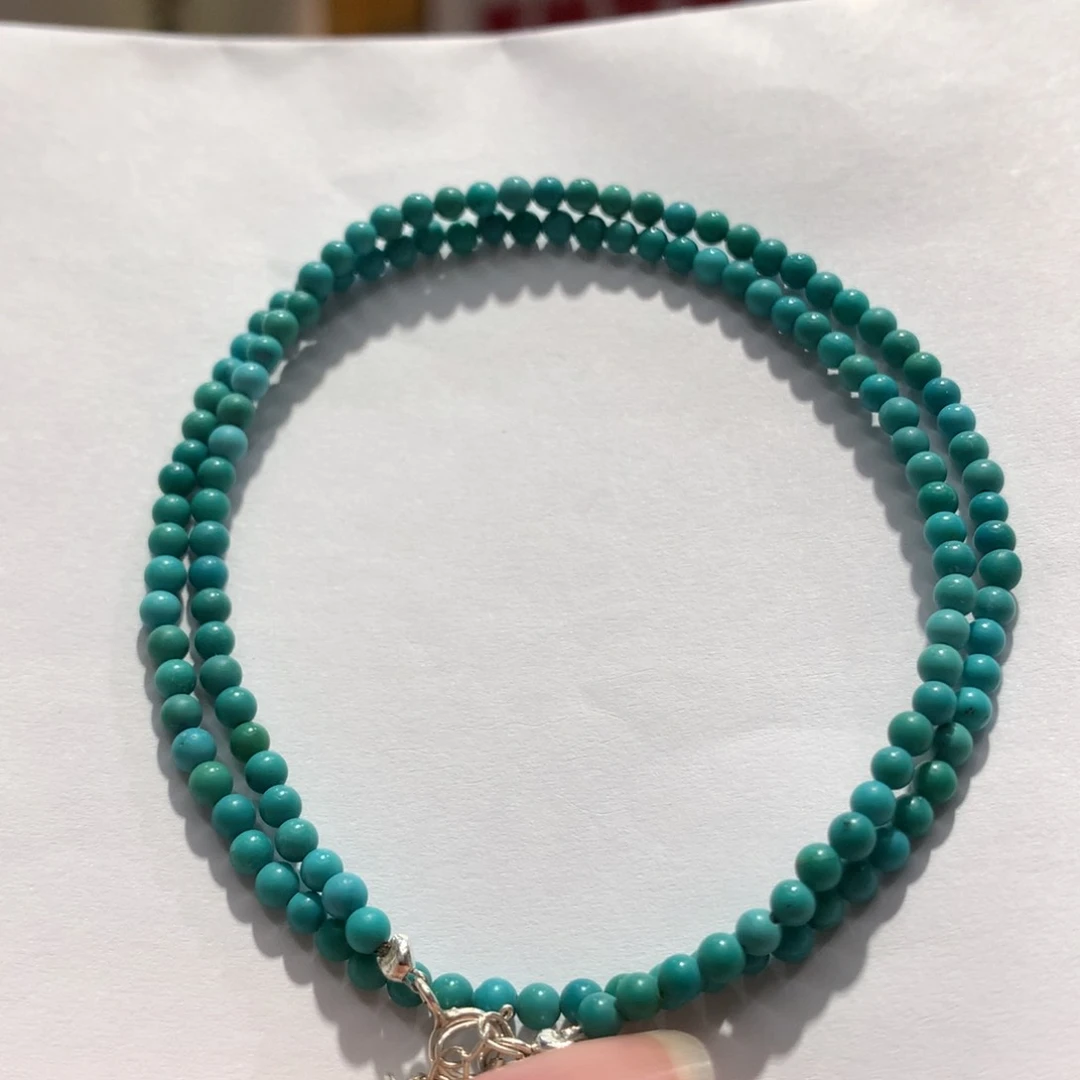 绿松石锁骨链未镶嵌