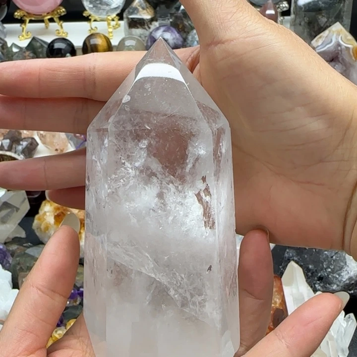 水晶水晶摆件29未镶嵌茶*喵