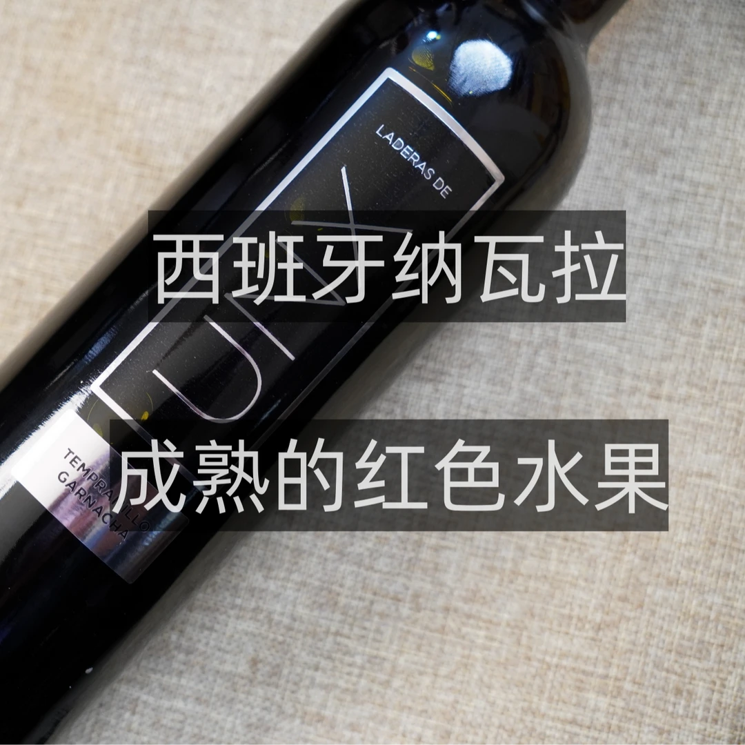 西班牙原瓶原装进口纳瓦拉新鲜饱满红果香红葡萄酒