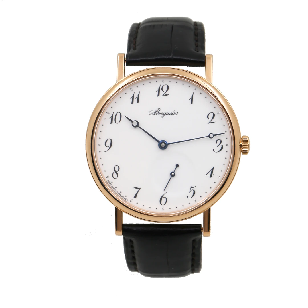 95新 BREGUET/宝玑 经典系列7147BR/29/9WU/单表/公价197900元