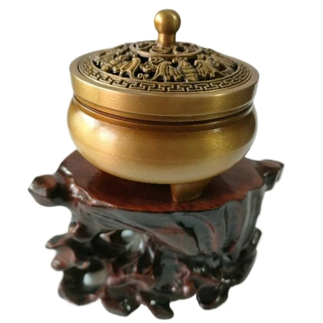 铜香薰家居饰品摆件