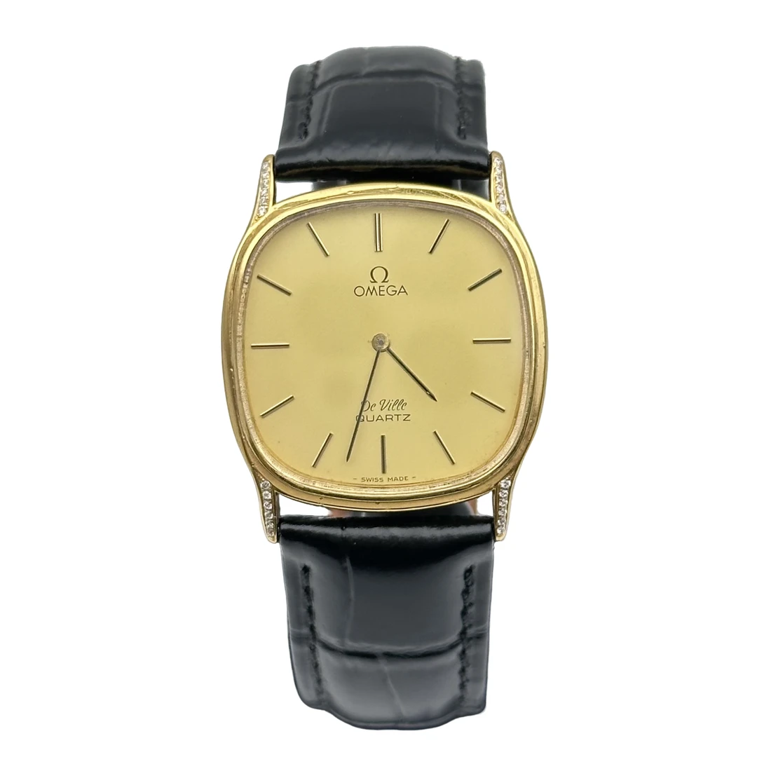 95新 Omega/欧米茄  碟飞系列 30.2*30.5mm腕表/石英 时尚 简约