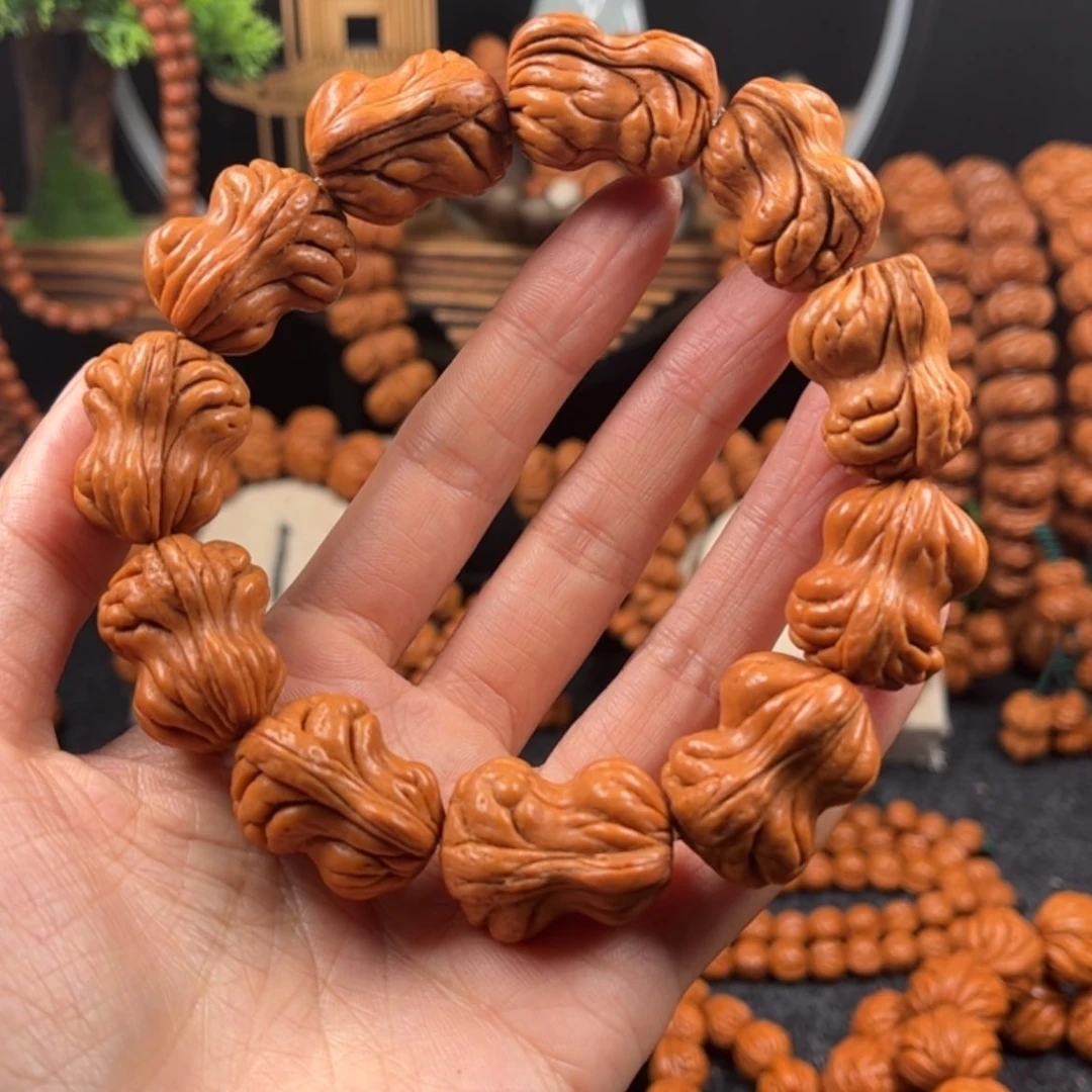 【闪购商品】文玩核桃手串C1桃核手串