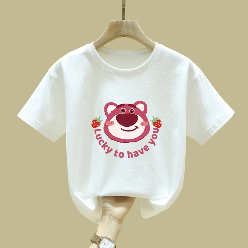 女童短袖t恤2024新款纯棉宝宝夏装儿童衣服小孩夏季女孩上衣童装