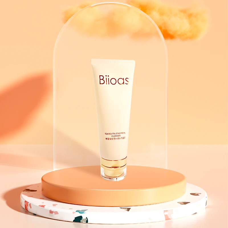 【到手三瓶】Biioas茶叶焕采洗面奶紧致平衡面霜保湿护肤清洁
