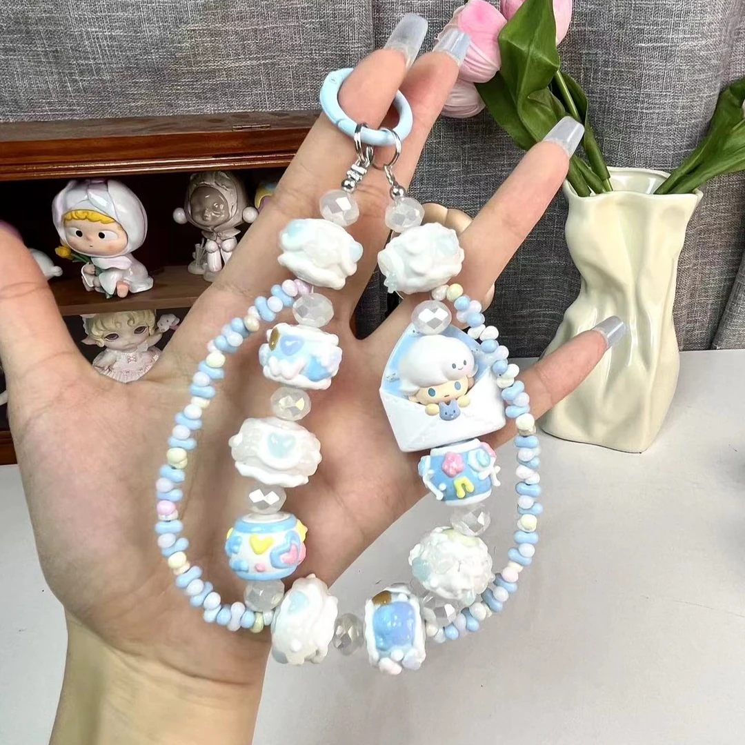手机链萌粒正版高定可爱串珠拆盒