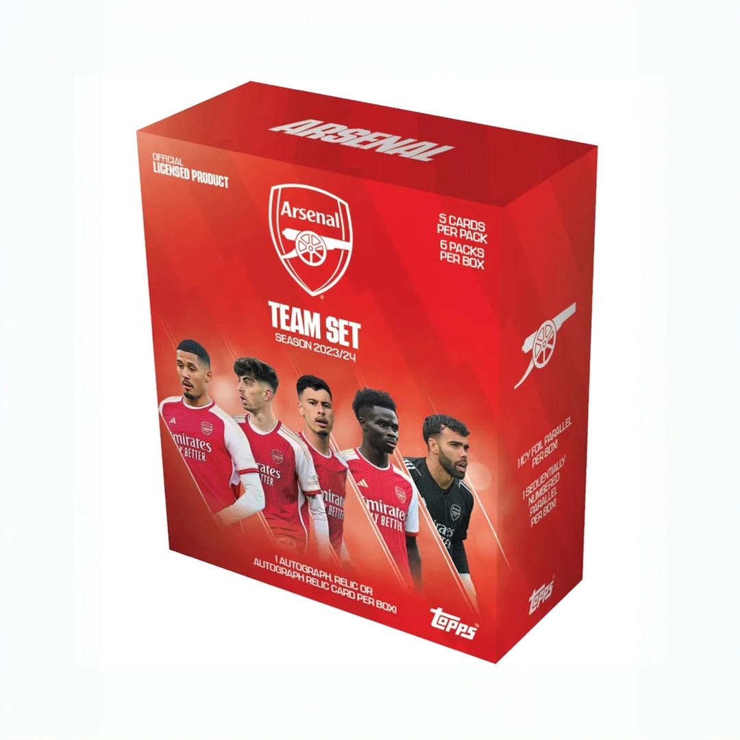 23-24 topps 阿森纳队盒 Team set版 球星卡 （默认代拆）