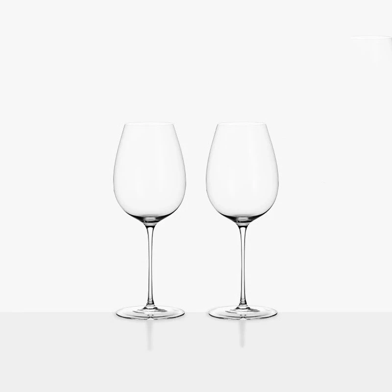 【Mu家】750ML （聚香型）玻璃红酒杯 两只装