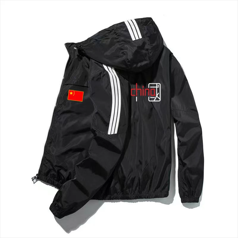 国家队运动夹克风衣服男女春秋冬季薄款中国训练休闲外套加厚棉服
