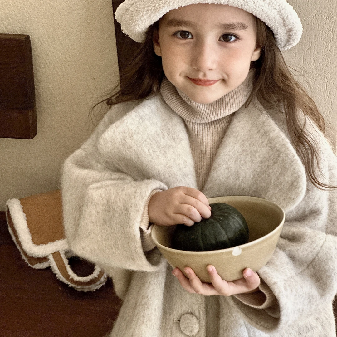 【101-200】秋冬女童洋气长袖连衣裙