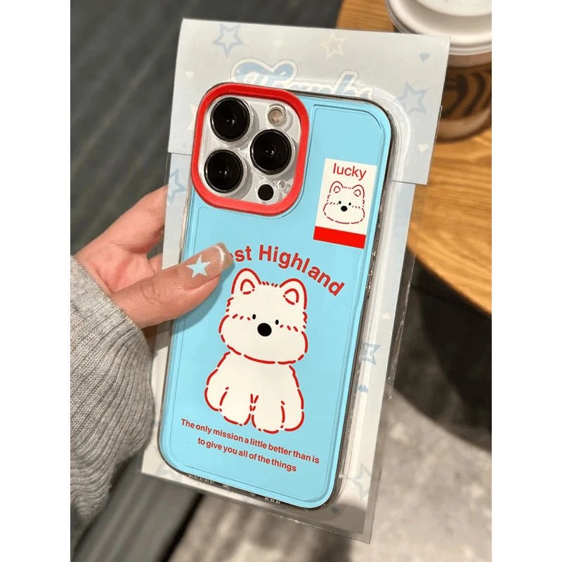 【苹果/华为/荣耀/小米/OPPO/VIVO/一加】西高地iphone14手机壳15