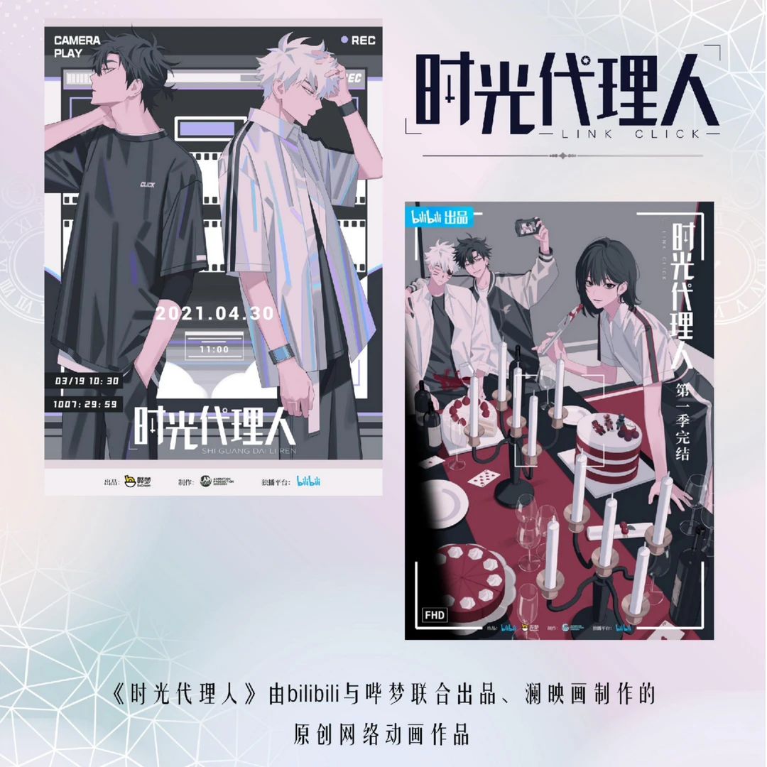 card.fun/集卡社正版时光代理人纪念动漫盲盒（平拆代拆）