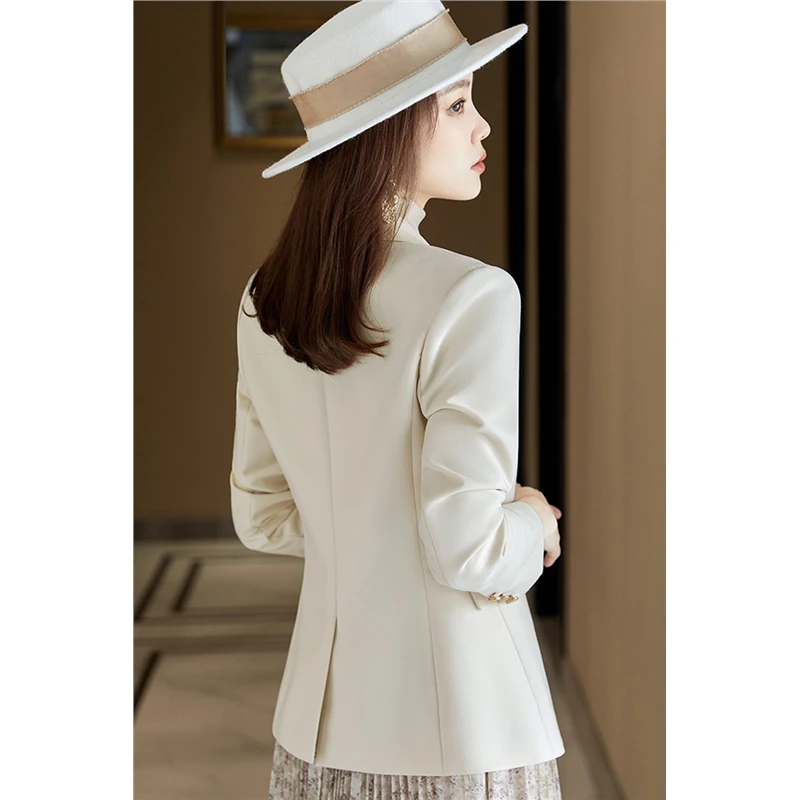 西装外套女春秋2024新款气质小个子上衣高级感职业休闲炸街小西服