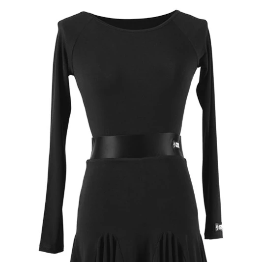 皇朝舞蹈拉丁服女成年新款专业训练拉丁舞蹈服女套装练功服 A1123
