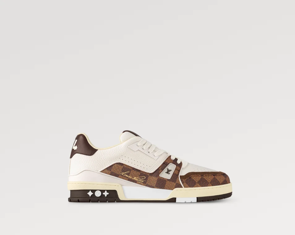 未使用 LouisVuitton/路易威登 男款经典LV TRAINER 运动鞋