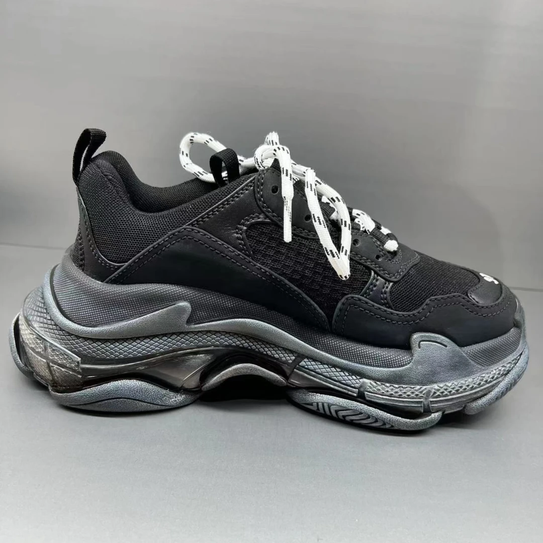 未使用 Balenciaga/巴黎世家 透明鞋底老爹鞋休闲休闲鞋百搭