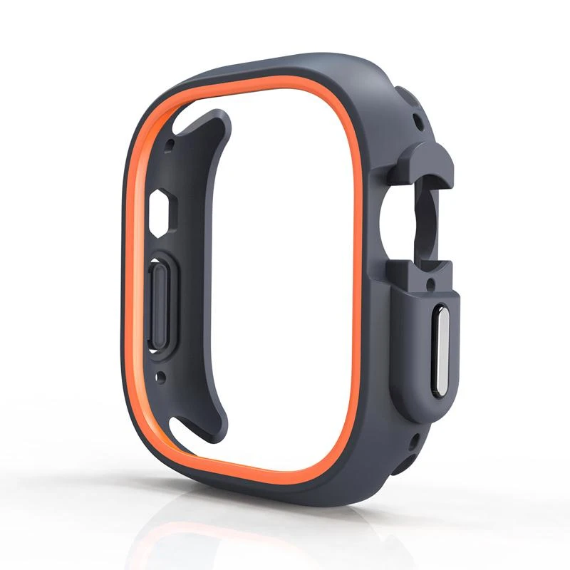 适用苹果S9Ultra手表保护壳半包tpu防刮花iwatch8/7/6/5手表壳S10