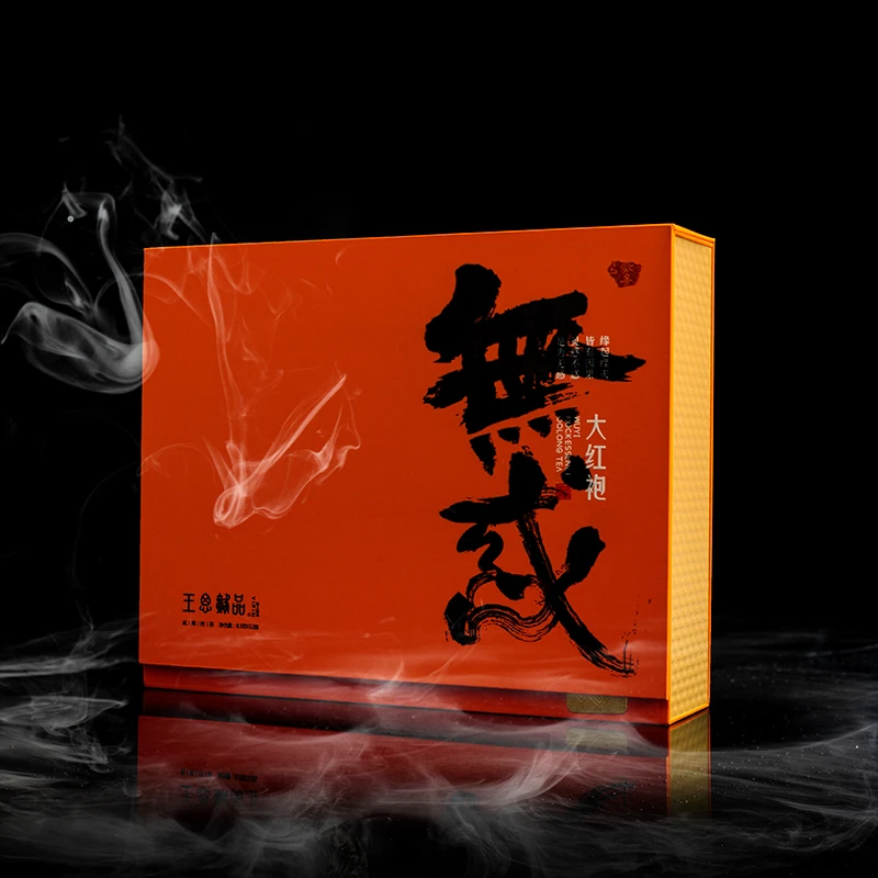 無惑•大红袍-武夷山岩茶礼盒装岩骨花香玫瑰花香100g（12泡）