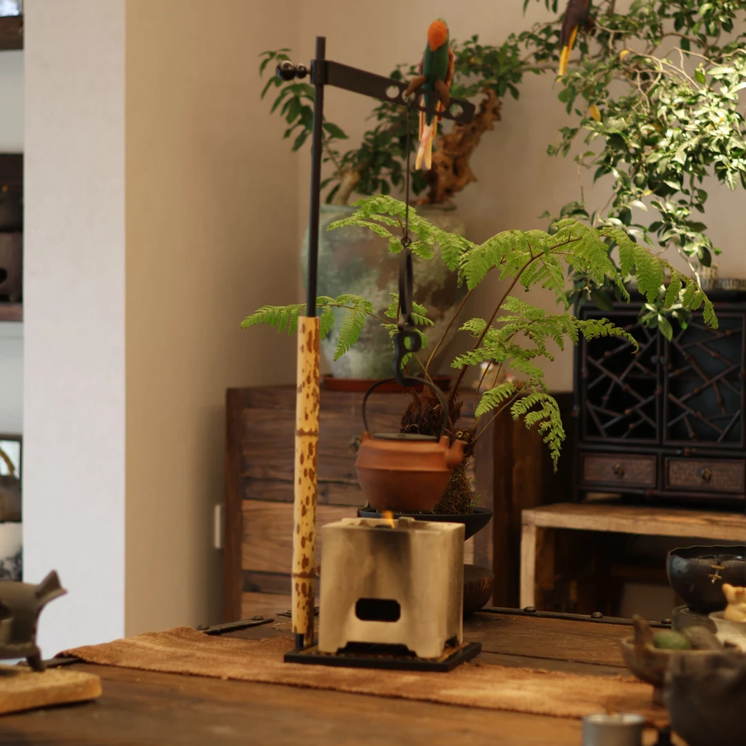 【姨嘉茗友】梅妃竹自在钩，茶桌，户外必备Z239