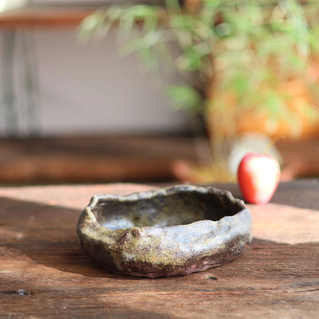 【姨嘉茗友】手捏随形建水，纯手工异形茶道