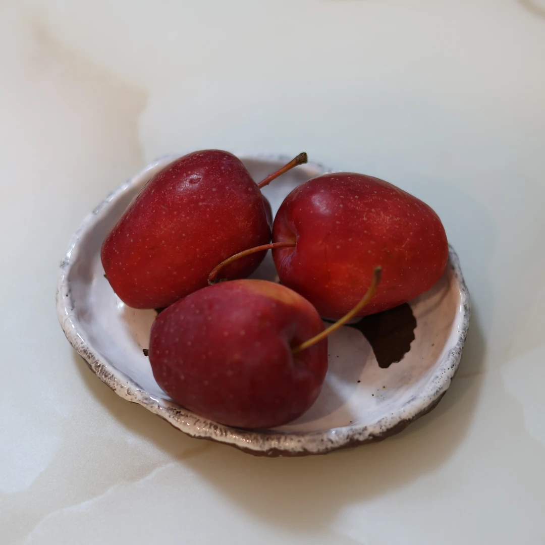 【姨嘉茗友】手工粉引茶点盘