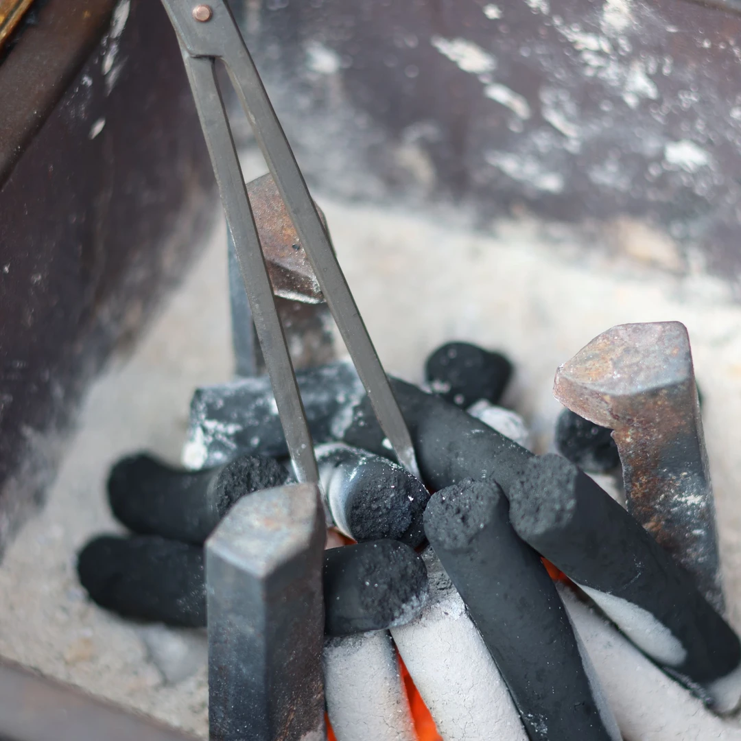 【姨嘉茗友】围炉煮茶，铁碳夹手工神器黑色家用