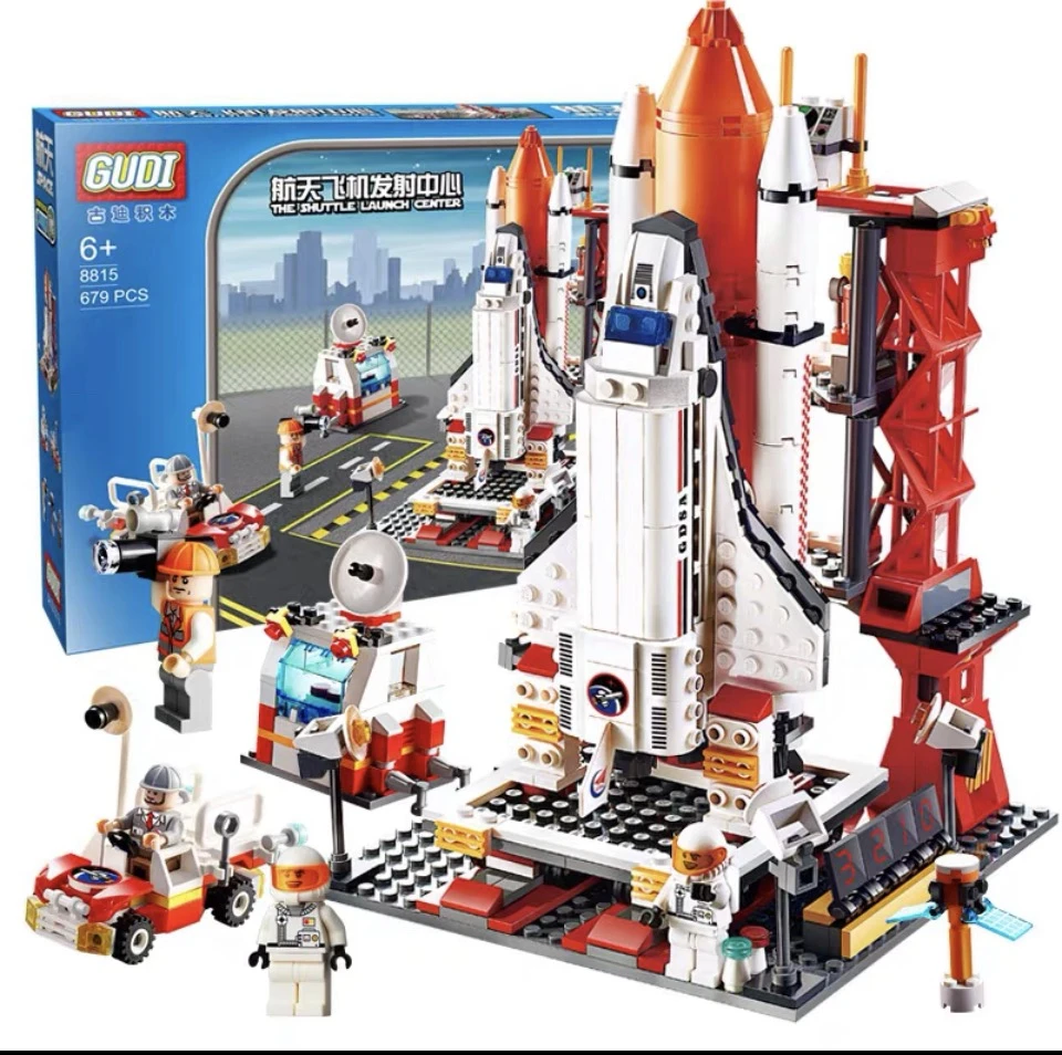 古迪积木航天发射中心679粒