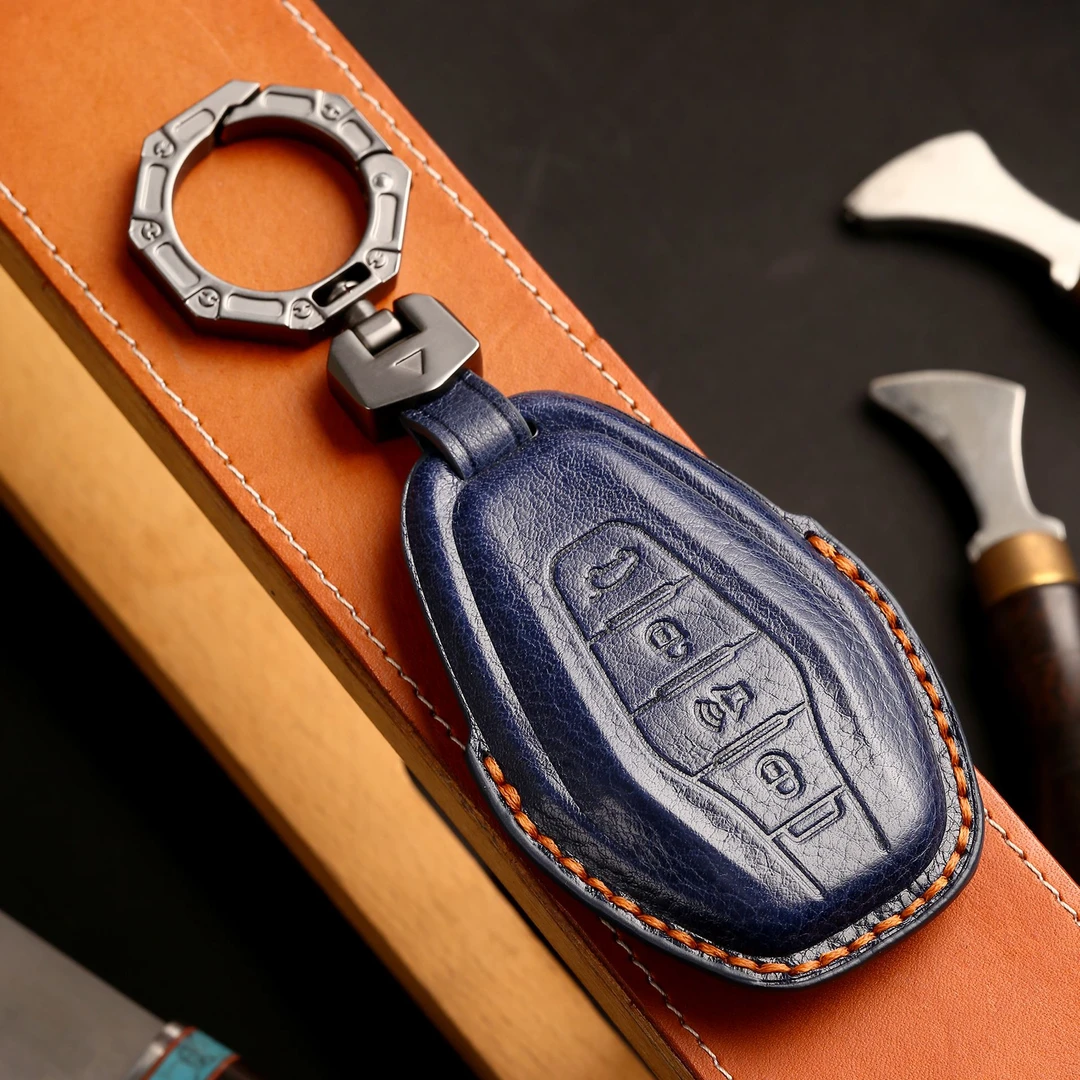 奇瑞捷途车钥匙套X70Plus大圣PRO王者X90旅行者X95专用手工真皮包