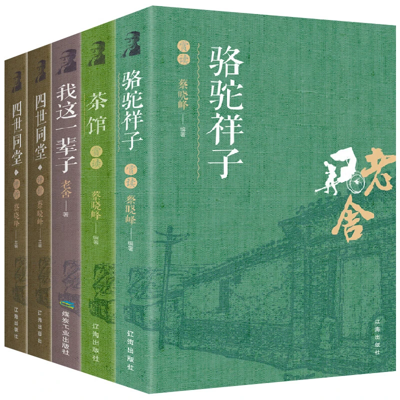 我这一辈子老舍中短篇小说选现当代文学随笔四世同堂茶馆祥子