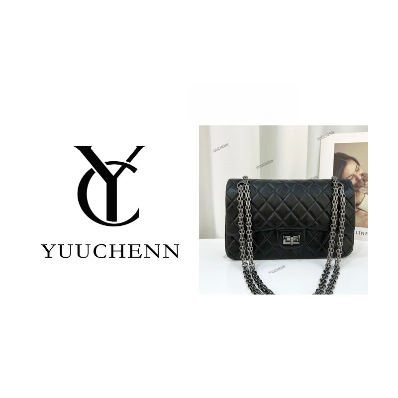 YUUCHENN/25cm-原创设计高定真皮包 HH277