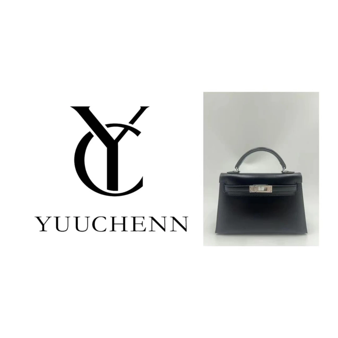 YUUCHENN“中古凯丽”19cm原创设计高定真皮包 HH3144