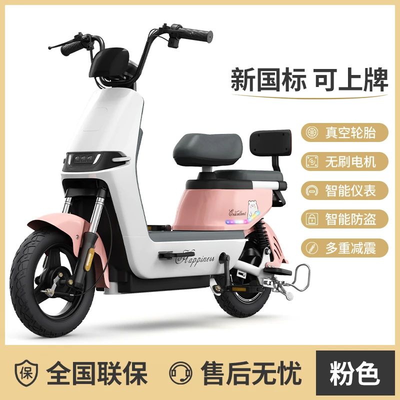 ODOU/奥豆新国标电动车48V新款电动自行车电瓶车出行代步工厂直销