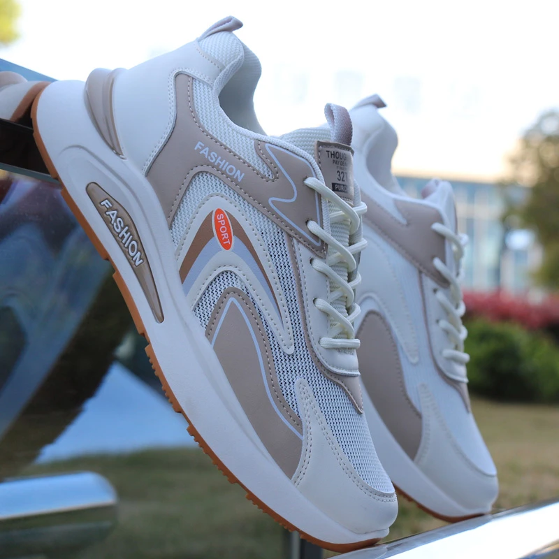 轻便超轻薄网面透气休闲鞋网眼防臭防滑运动鞋百搭软底跑步鞋子男