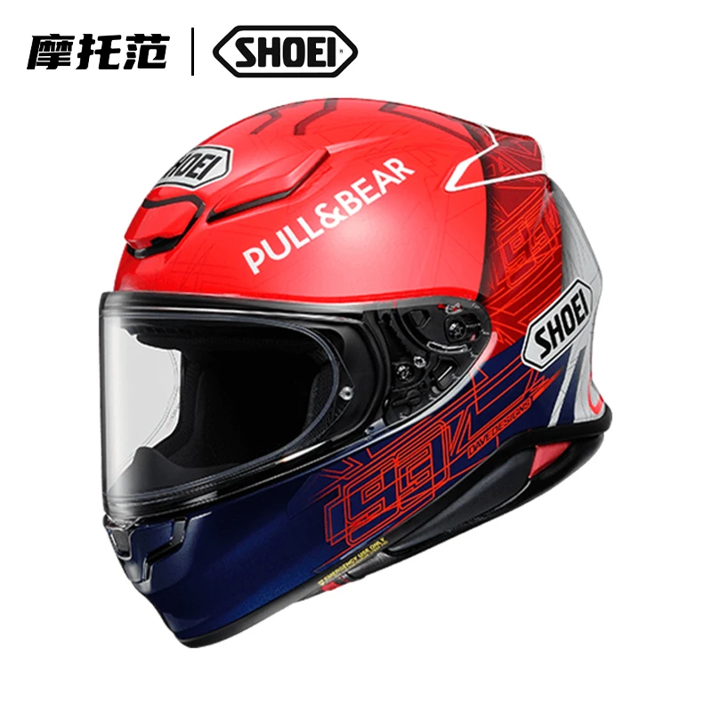 【618】SHOEI全盔Z8男女摩托车头盔日本进口正品轻便防雾四季红蚂蚁