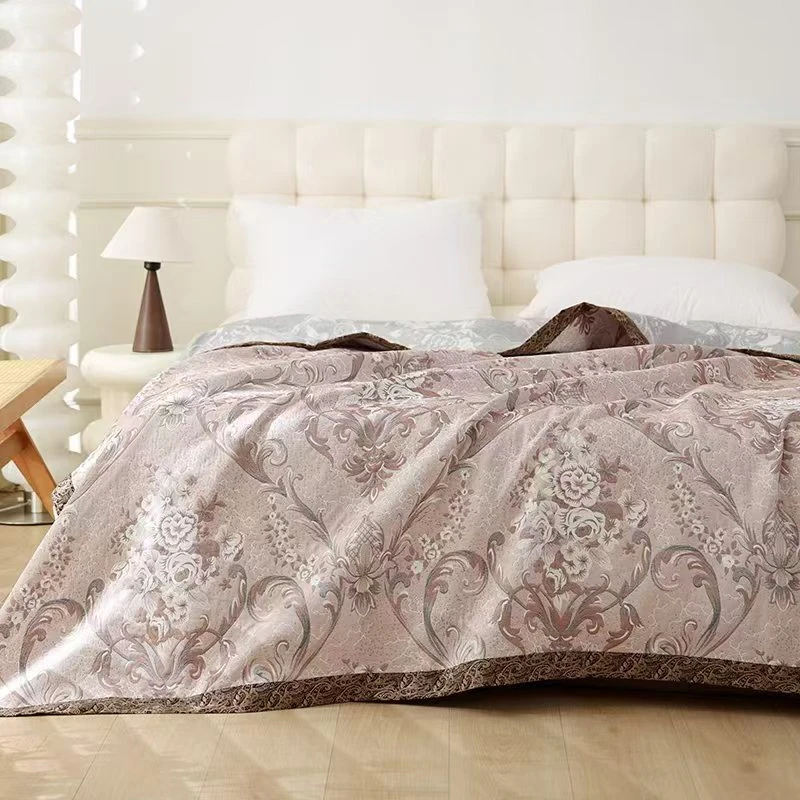 【流光飞舞咖】纱布盖毯天丝四季毯230*250